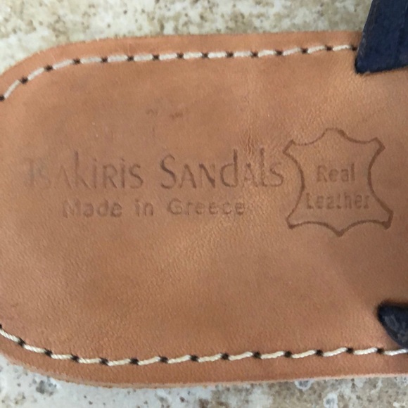 TSAKIRIS Leather SANDALS made in Greece - Picture 7 of 7